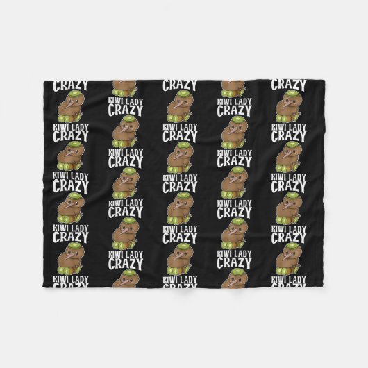 女性のキウ熱狂するィレディーデザイン  フリースブランケット (正面(横))