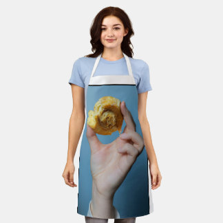 女性のキッチン エプロン