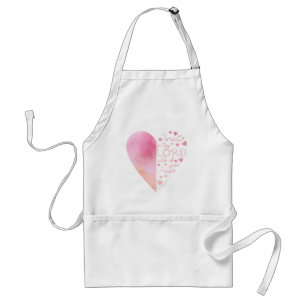 女性のキリスト教ハート信仰が主に信頼 スタンダードエプロン