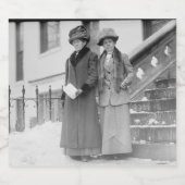 女性のキリスト教禁酒運動1911ヴィンテージ ビールラベル (シングルラベル)