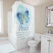 『女性のキリスト教聖書』平和 シャワーカーテン (インサイチュ)