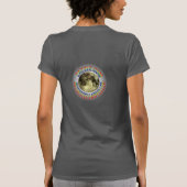 女性のクラシックなChevyのトラック Tシャツ (裏面)
