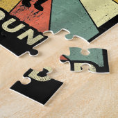 女性のグイタリアンレイハウンド犬70sギフト ジグソーパズル (側面)