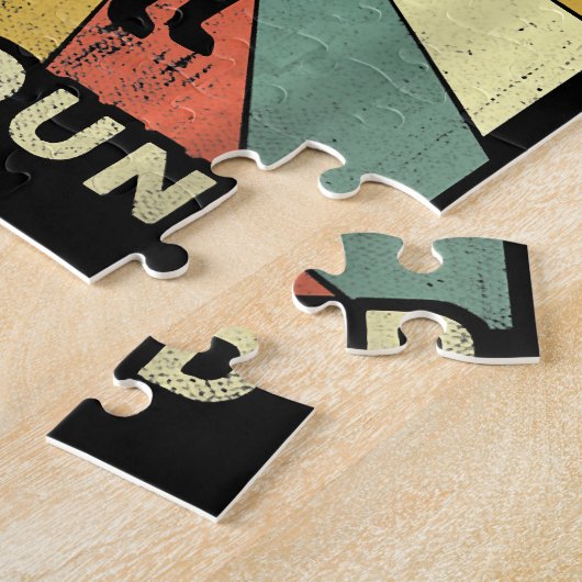 女性のグイタリアンレイハウンド犬70sギフト ジグソーパズル (側面)