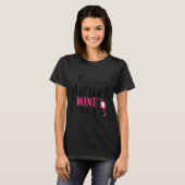 女性のグレートデーンの母 ワイン ママ Tシャツ (正面フル)