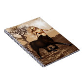 女性のケンタウルスのノート ノートブック (右側)