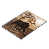 女性のケンタウルスのノート ノートブック (左側)