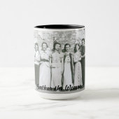 女性のコーヒー・マグを集めて下さい マグカップ (中央)