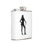 女性のゴルファーのスポーツ フラスク (右)
