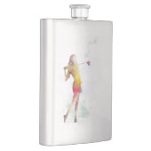 女性のゴルファー フラスク (右)