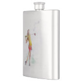 女性のゴルファー フラスク (左)