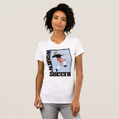 女性のサッカーのTシャツ Tシャツ (正面フル)