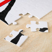 女性のサッカー米国 ジグソーパズル (側面)