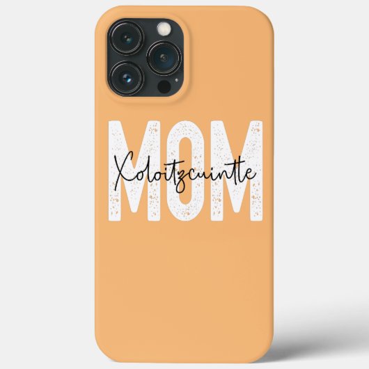 女性のショロイツクントリの母 Case-Mate iPhoneケース (裏面)