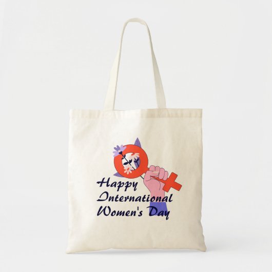 女性のシンボル ハッピーワンズデー トートバッグ (正面)
