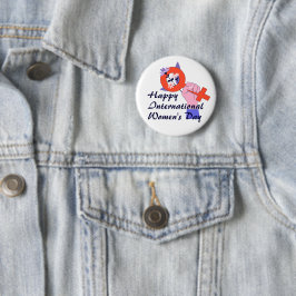 女性のシンボル ハッピーワンズデー 缶バッジ