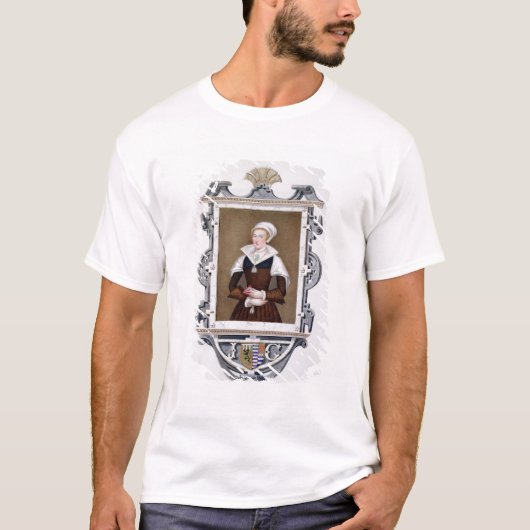 女性のジェーンGrey (1537-54年)ポートレート「9日Qu Tシャツ (正面)