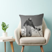 女性のスキーヤー クッション (椅子)