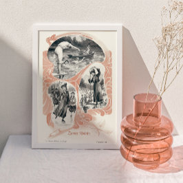 女性のスポーツとフィットネスビクトリアン時代 ポスター