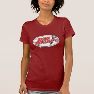 女性のティー-赤 Tシャツ