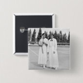 女性のテニスChampions 1913年 缶バッジ (正面&裏面)