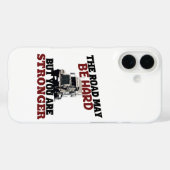 女性のトラック運転手の強い道路の弾力性の旅プライド Case-Mate iPhoneケース (裏面 (横))