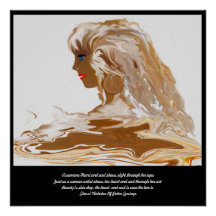 女性のハートと魂は、美しいがある