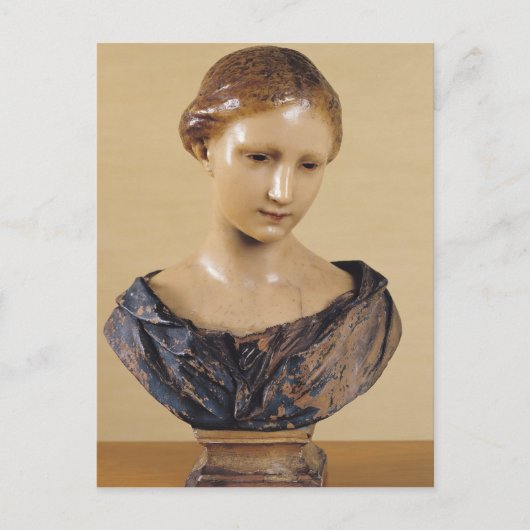 女性のバスト ポストカード (正面)