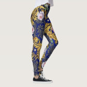 女性のバロック式のデザインのレギンス レギンス (右)