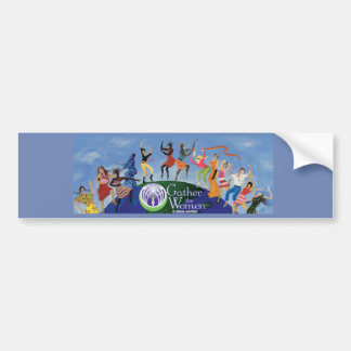 女性のバンパーステッカーを集めて下さい バンパーステッカー