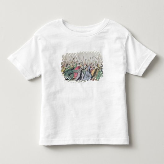 女性のバーセイルズ、バーセイルズ3月 トドラーTシャツ (正面)