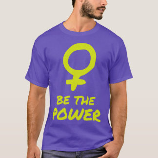 女性のパワーを受け入れる女性解放運動フェミニストである Tシャツ