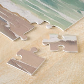 女性のビーチ ジグソーパズル (側面)