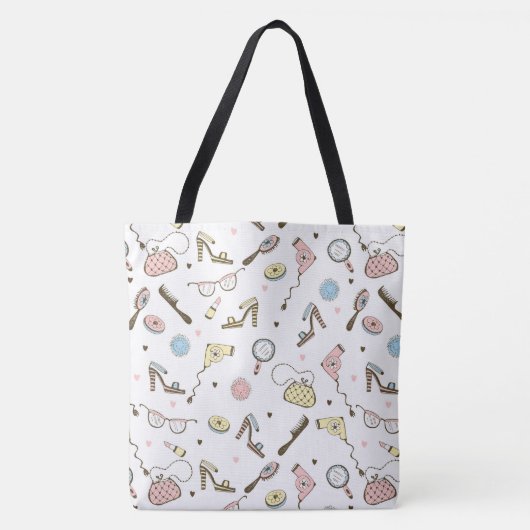 女性のファッションアクセサリー トートバッグ (正面)