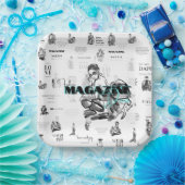 女性のファッション誌 ペーパープレート (パーティー)