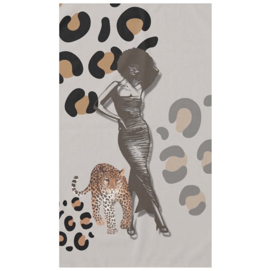 女性のファッション テーブルクロス (正面)