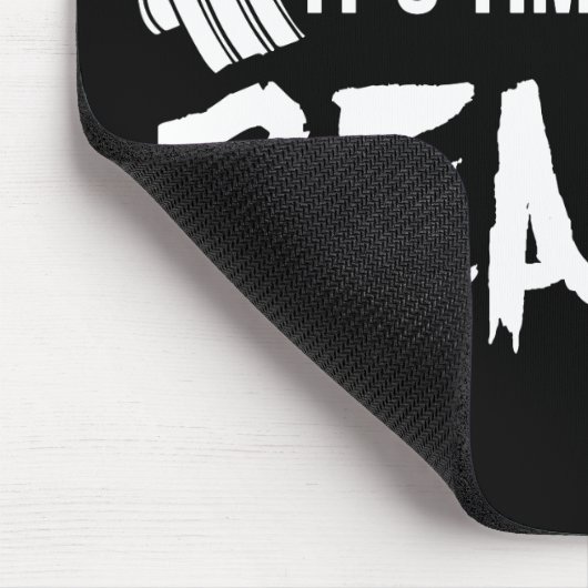 女性のフィットネス – ウェイクアップ美しい、ビーストへの時間 マウスパッド (コーナー)