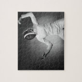 女性のフェンシング ジグソーパズル (縦)