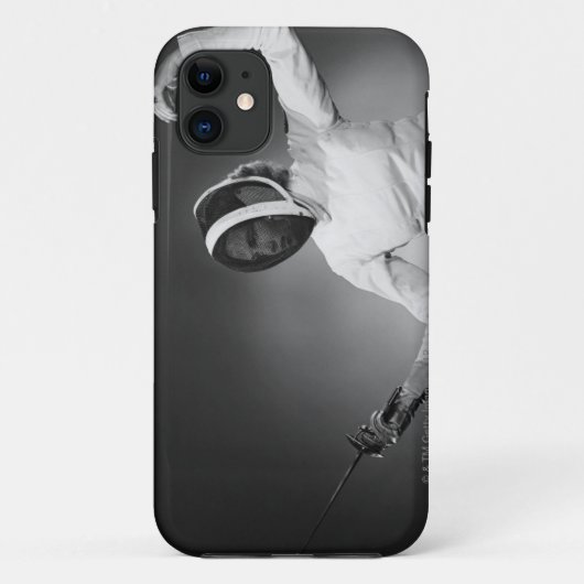 女性のフェンシング Case-Mate iPhoneケース (裏面)