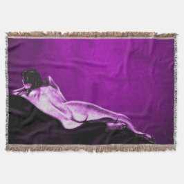 女性のフォルム スローブランケット