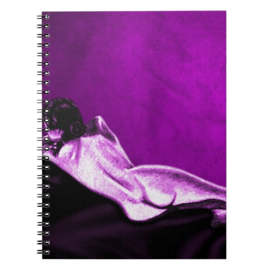 女性のフォルム ノートブック (正面)