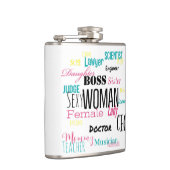 女性のフラスコ フラスク (右)