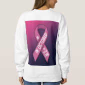 女性のフード付とスウェットシャツ スウェットシャツ (裏面)