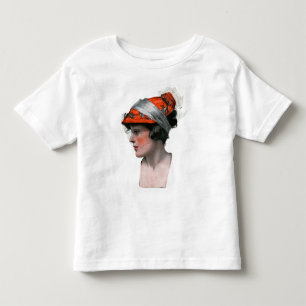 女性のプロフィール トドラーTシャツ