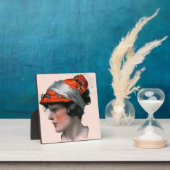 女性のプロフィール フォトプラーク (インサイチュ)