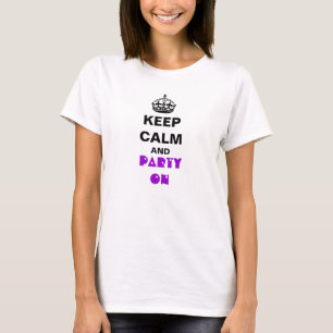 女性のベラフローイサークルトップホワイト保CALM Tシャツ