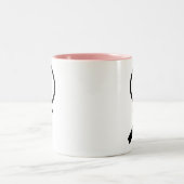 女性のホッケー ツートーンマグカップ (中央)