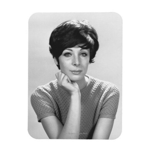 女性のポーズ マグネット (縦)