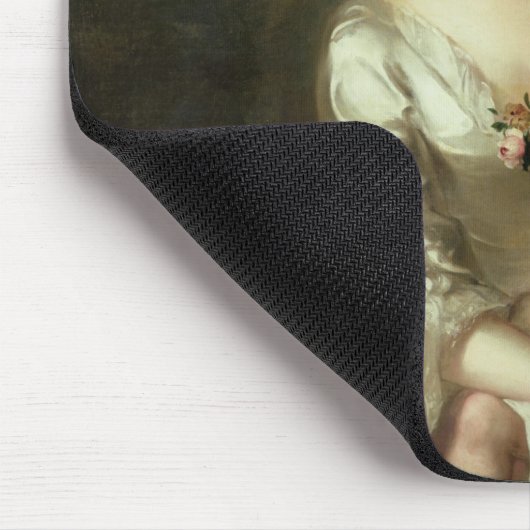 女性のポートレートは、エリザベスの妻のであると言いました マウスパッド (コーナー)