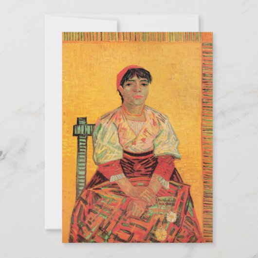 女性のポートレートイタリアンバイビンセント・ヴァン・ゴッホ (正面)